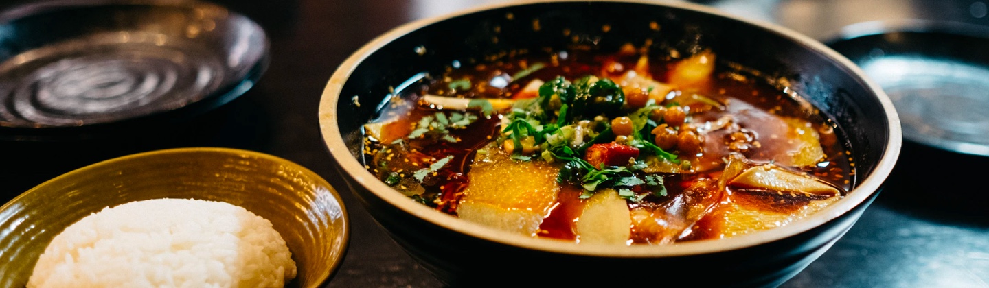 A delicious asian dish